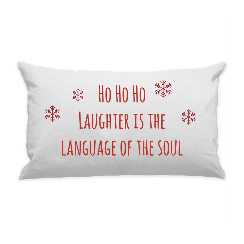 10"x18" White Cotton Canvas Decorative Pillow Case