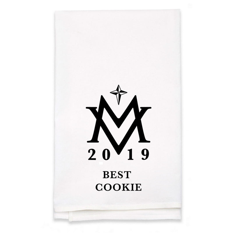 Personalized White Flour Sack Towel