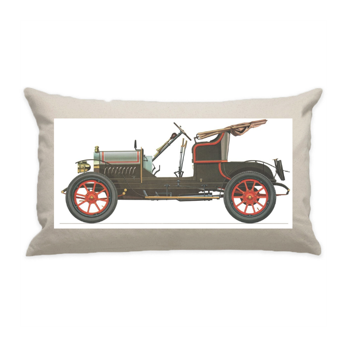 10"x18" Natural Cotton Canvas Decorative Pillow Case
