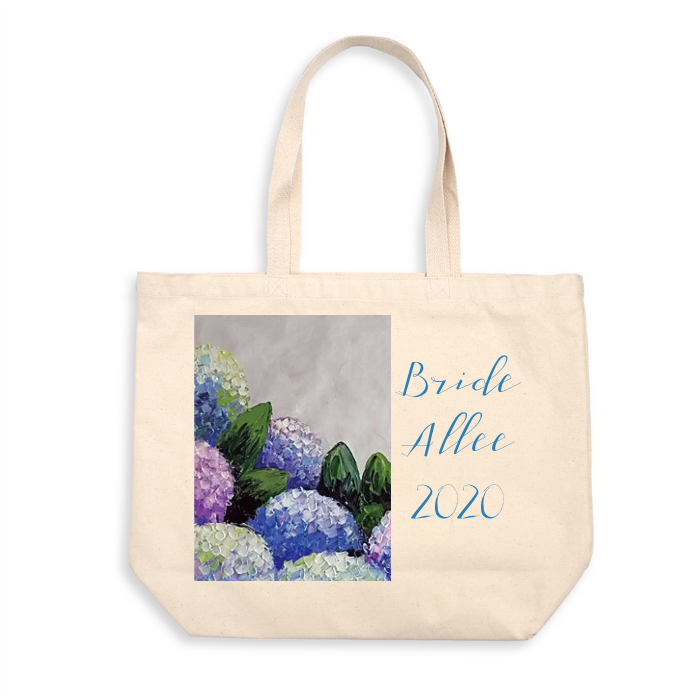 Personalized Jumbo Canvas Tote Bag