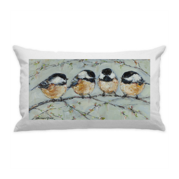 10"x18" White Cotton Canvas Decorative Pillow Case