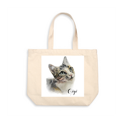 Personalized Jumbo Canvas Tote Bag