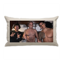 10"x18" Natural Cotton Canvas Decorative Pillow Case