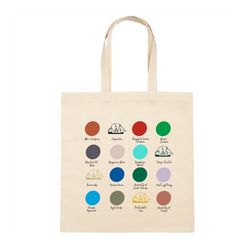 Personalized Simple Canvas Tote Bag