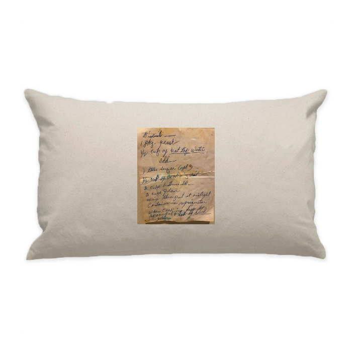 10"x18" Natural Cotton Canvas Decorative Pillow Case
