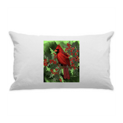 10"x18" White Cotton Canvas Decorative Pillow Case