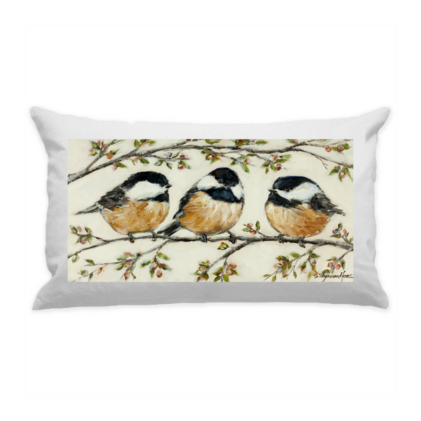 10"x18" White Cotton Canvas Decorative Pillow Case