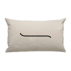 10"x18" Natural Cotton Canvas Decorative Pillow Case