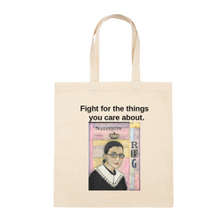 Personalized Simple Canvas Tote Bag