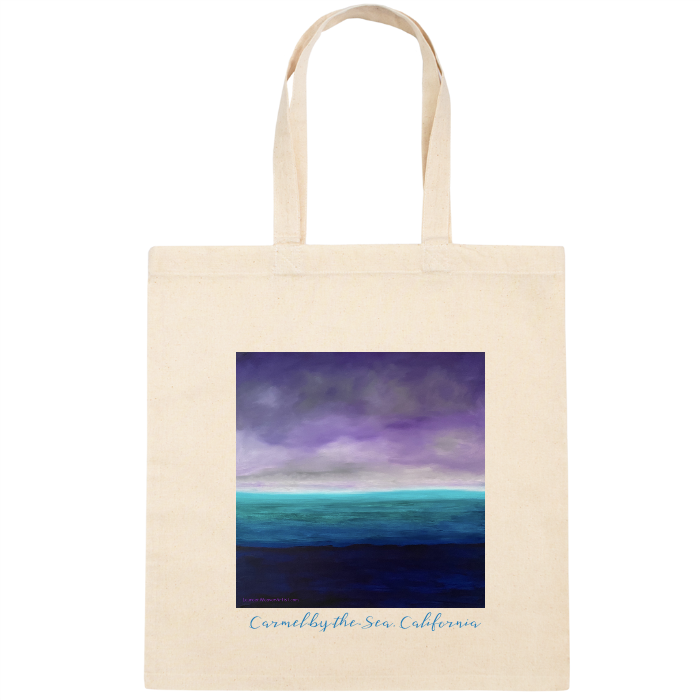 Personalized Square Canvas Tote Bag