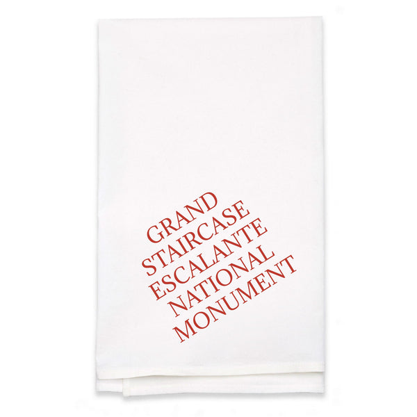Personalized White Flour Sack Towel