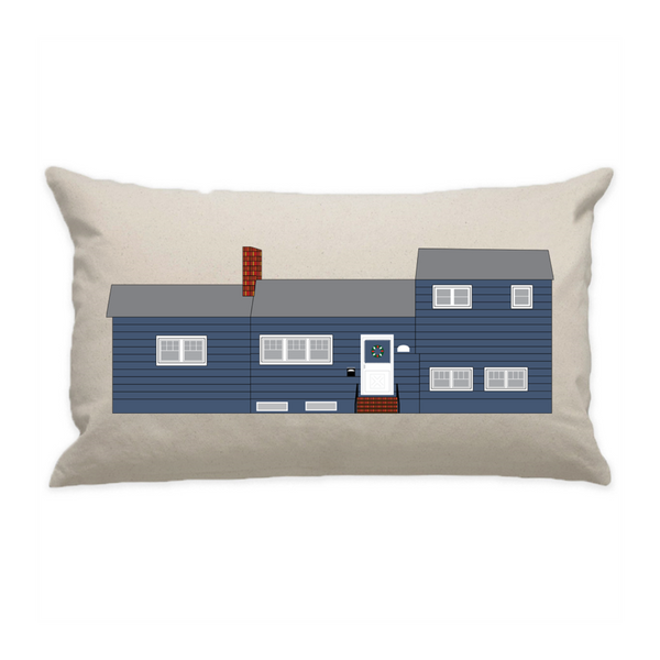 10"x18" Natural Cotton Canvas Decorative Pillow Case