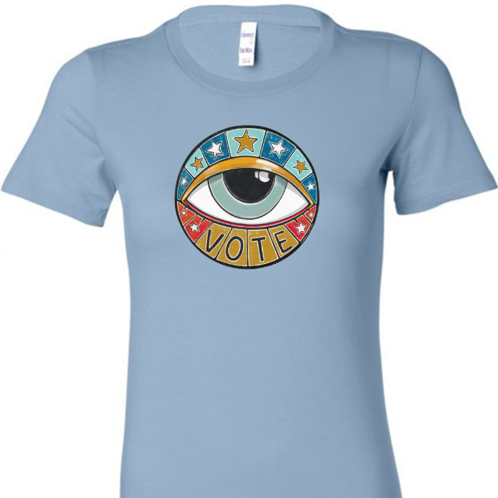Custom Printed Bella Canvas Women's Fitted Tee Shirt