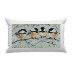 10"x18" White Cotton Canvas Decorative Pillow Case