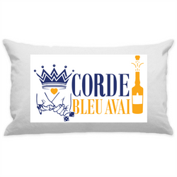 10"x18" White Cotton Canvas Decorative Pillow Case