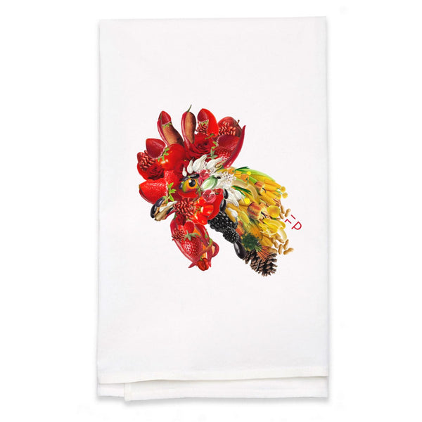Personalized White Flour Sack Towel