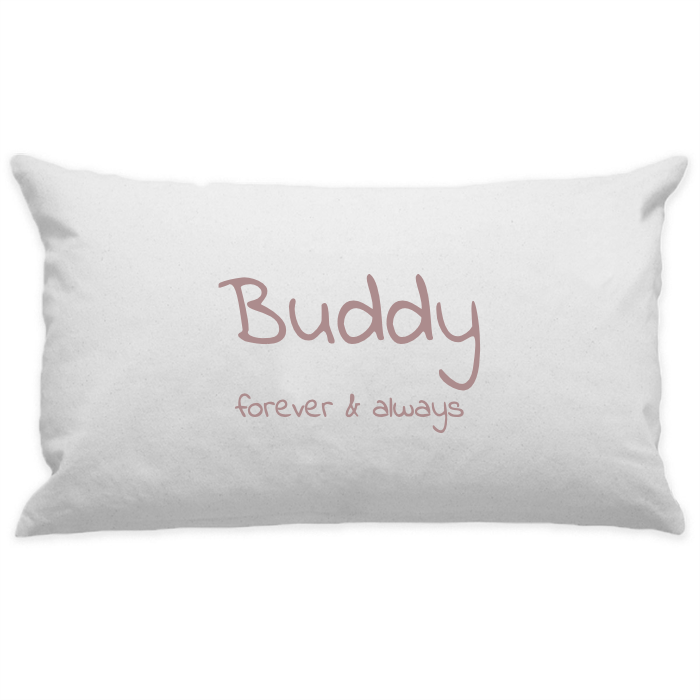 10"x18" White Cotton Canvas Decorative Pillow Case