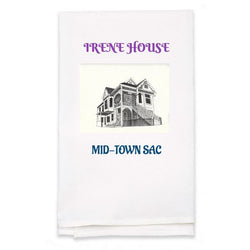 Personalized White Flour Sack Towel