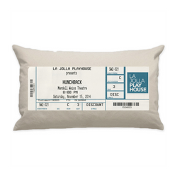 10"x18" Natural Cotton Canvas Decorative Pillow Case