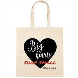 Personalized Square Canvas Tote Bag