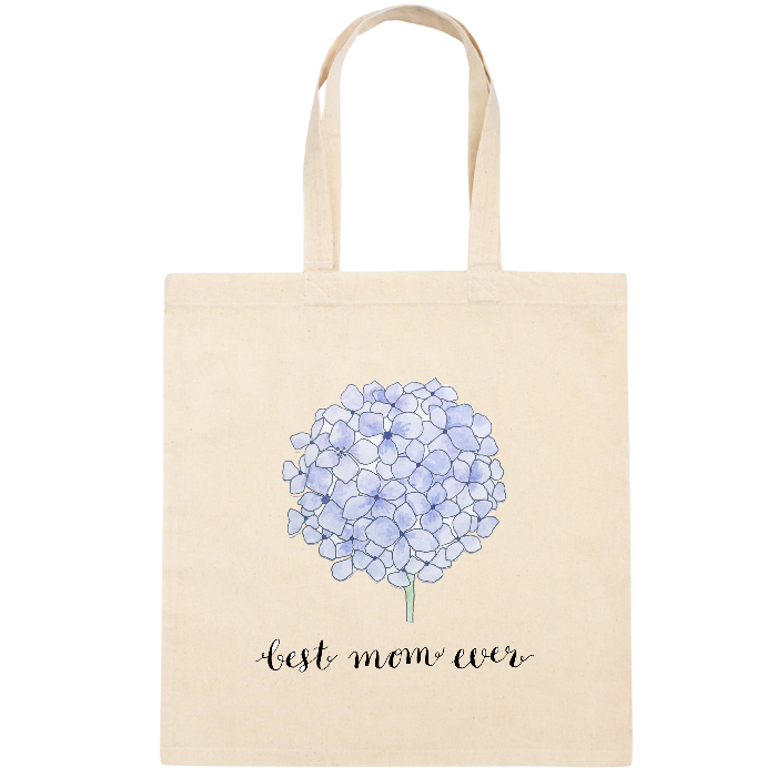 Personalized Square Canvas Tote Bag