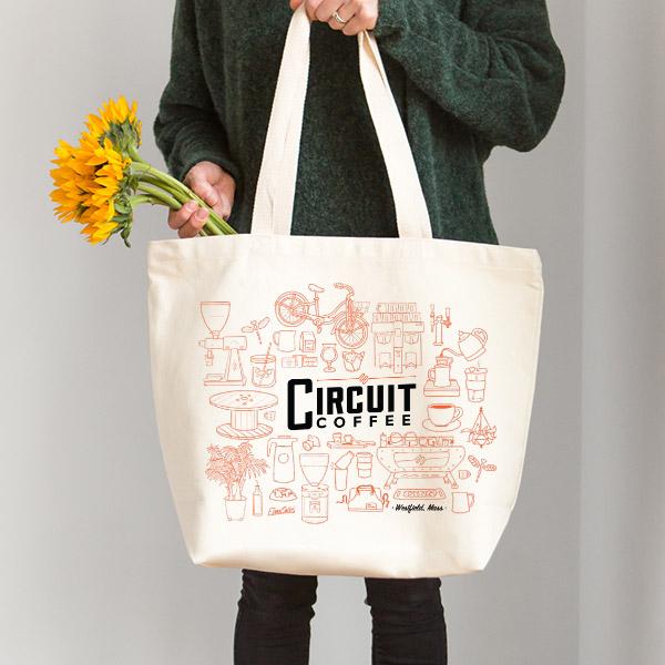 Gusset Jumbo Canvas Tote