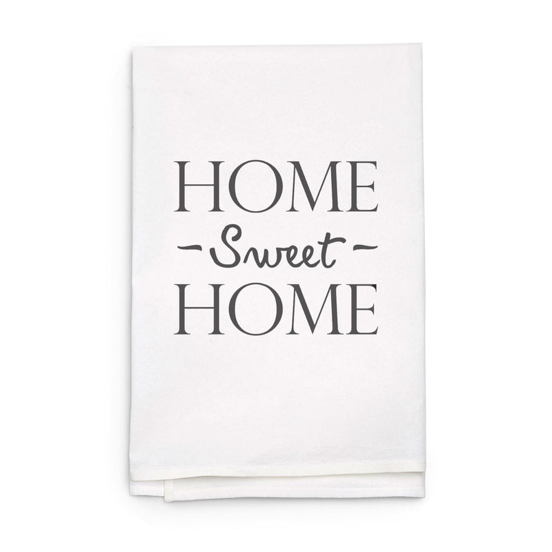 Personalized White Flour Sack Tea Towel