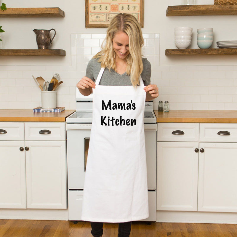 Personalized Best Mom Hands Down Kitchen Apron