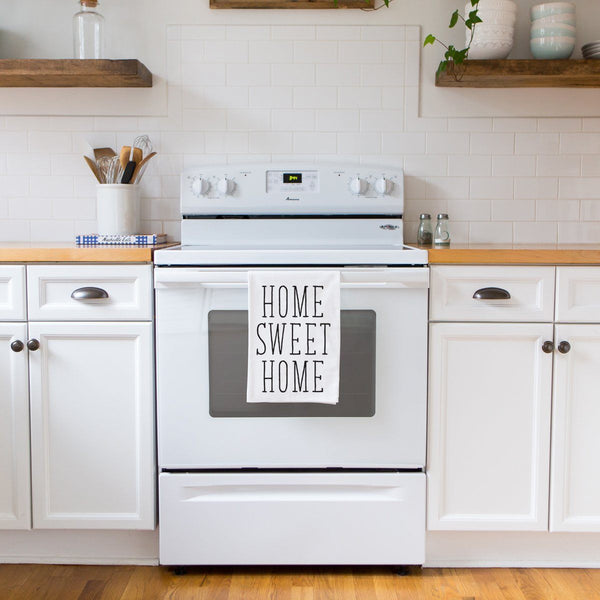 "Home Sweet Home" Tea Towel- Housewarming Gift Towel
