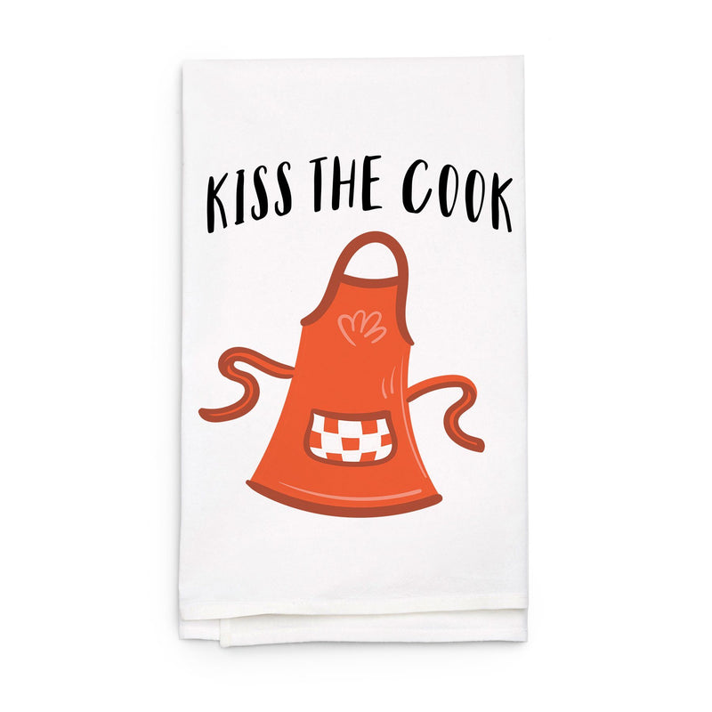 Kiss the Cook - Funny Kitchen Tea Towel