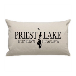 10"x18" Natural Cotton Canvas Decorative Pillow Case