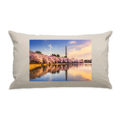 10"x18" Natural Cotton Canvas Decorative Pillow Case