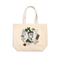 Personalized Jumbo Canvas Tote Bag