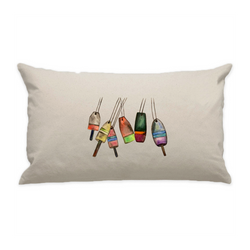 10"x18" Natural Cotton Canvas Decorative Pillow Case