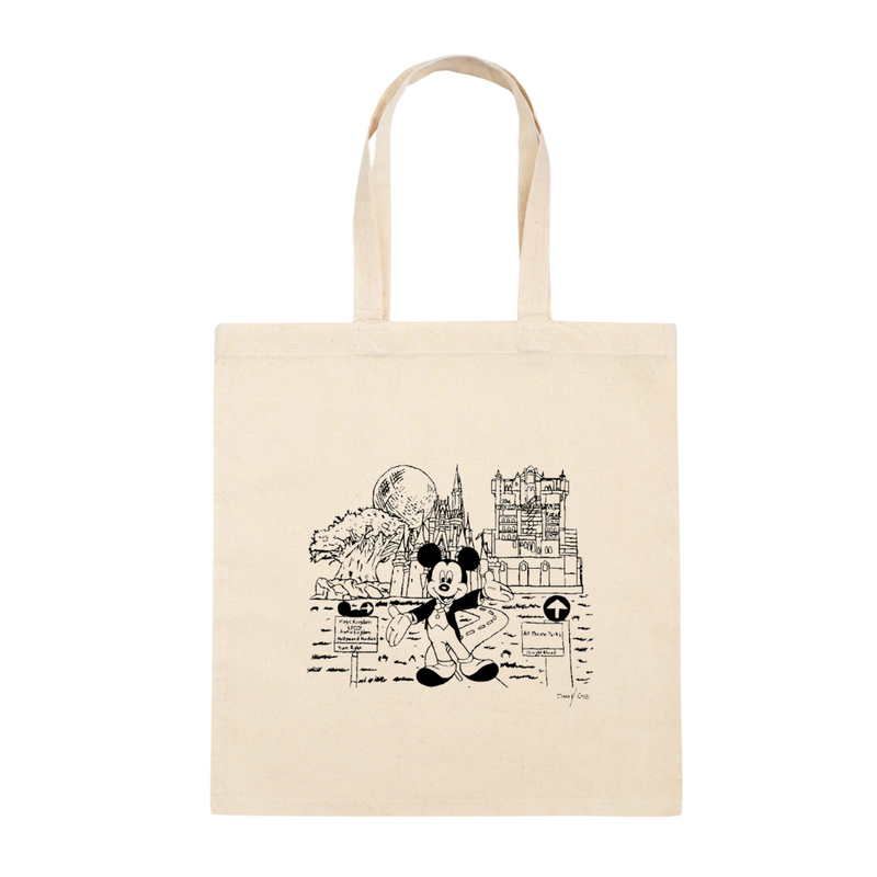 Personalized Simple Canvas Tote Bag