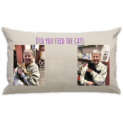 10"x18" Natural Cotton Canvas Decorative Pillow Case