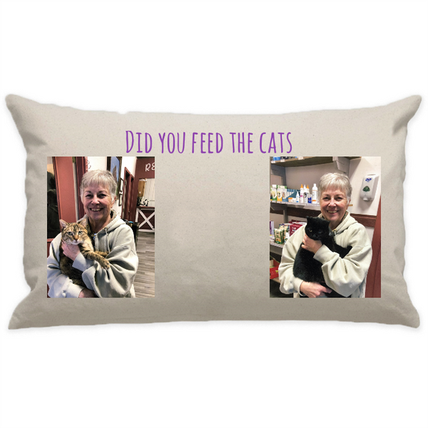 10"x18" Natural Cotton Canvas Decorative Pillow Case