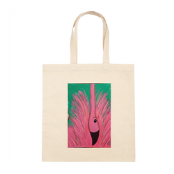 Personalized Square Canvas Tote Bag