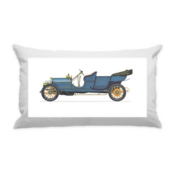 10"x18" White Cotton Canvas Decorative Pillow Case