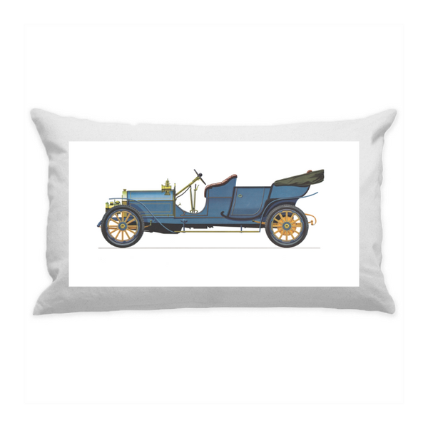 10"x18" White Cotton Canvas Decorative Pillow Case