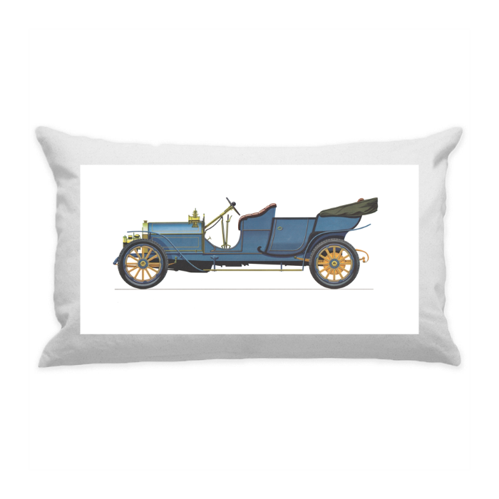10"x18" White Cotton Canvas Decorative Pillow Case