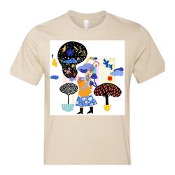 Custom Printed Bella Canvas Unisex Heather Tee Shirt
