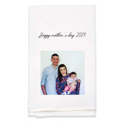 Personalized White Flour Sack Towel