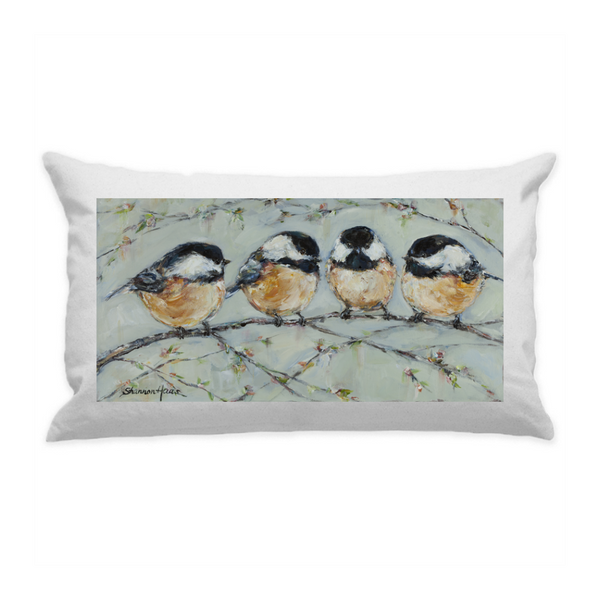 10"x18" White Cotton Canvas Decorative Pillow Case