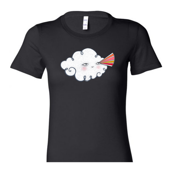 Custom Printed Bella Canvas Women's Fitted Tee Shirt
