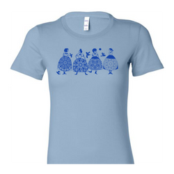 Custom Printed Bella Canvas Women's Fitted Tee Shirt