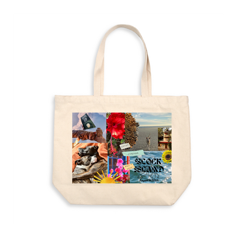 Personalized Jumbo Canvas Tote Bag