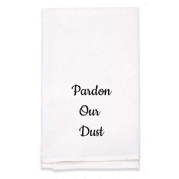 Personalized White Flour Sack Towel