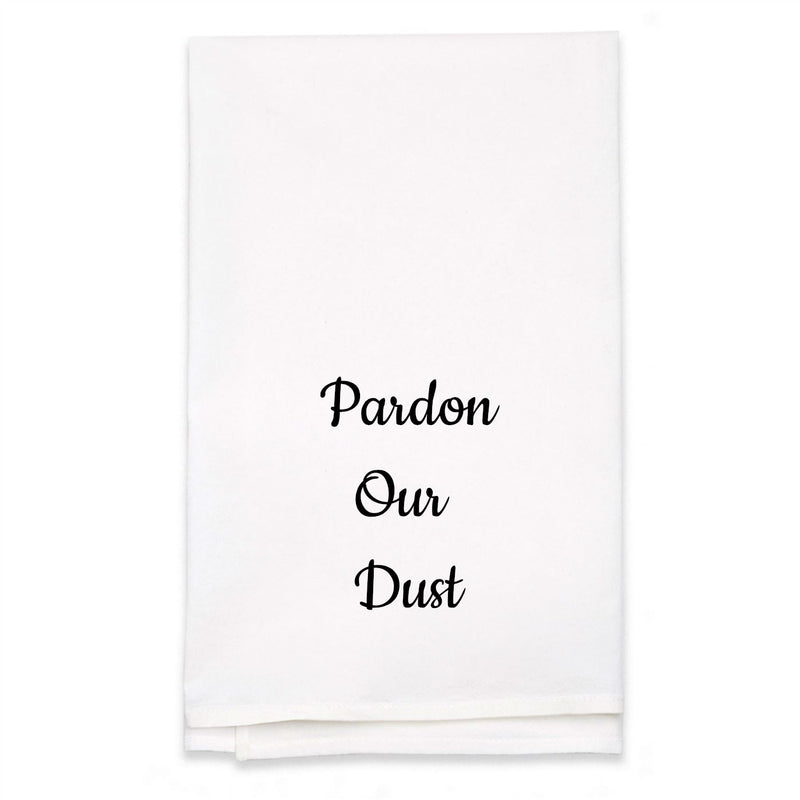 Personalized White Flour Sack Towel