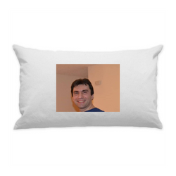 10"x18" White Cotton Canvas Decorative Pillow Case